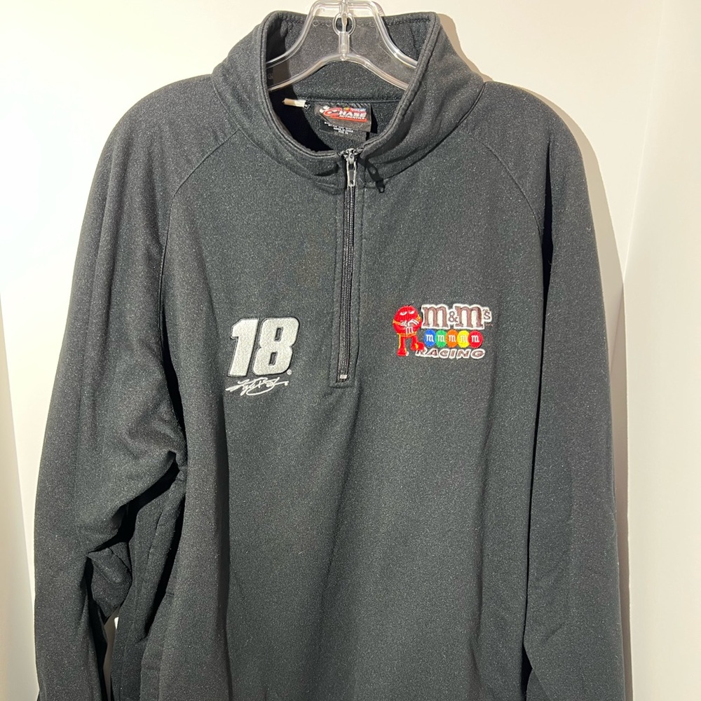 Kyle Busch, M&M’s NASCAR chase athletics half zip pull over XL